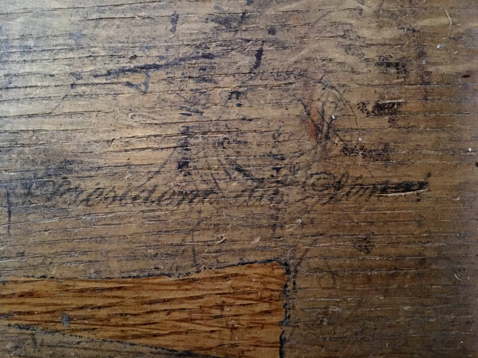 Authentic 19th century desk from the Senate