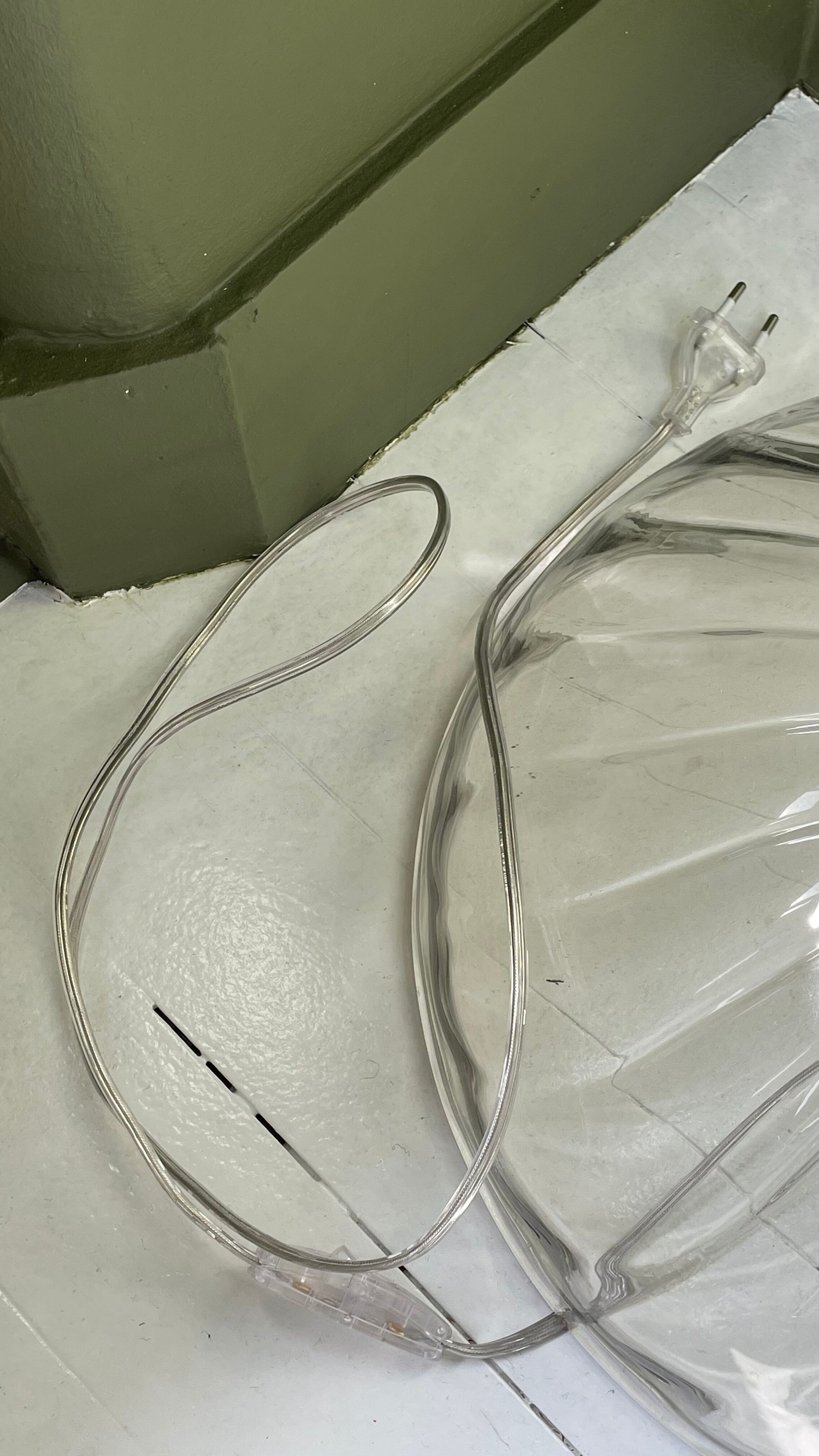 grande lampe à poser en verre de Murano