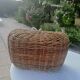 Wicker picnic basket