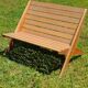 Banc pliant vintage