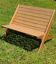 Banc de jardin pliant, ultra compact - vintage, design "Mid-century"