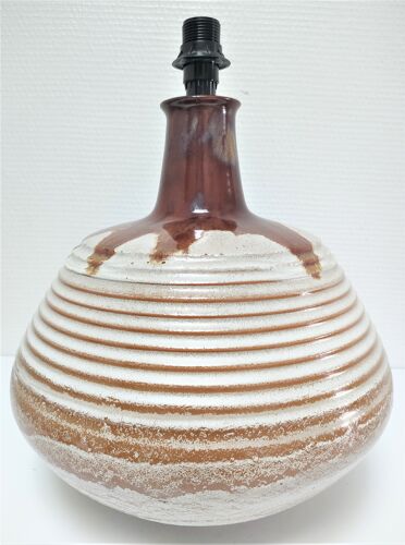 Pied de lampe céramique italienne années 70
