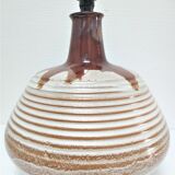 Italian ceramic lamp foot 70s