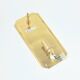 Mid Century Scandinavian Glass & Brass Wall Light by C. Fagerlund, 1960s