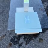 Glass coffee table
