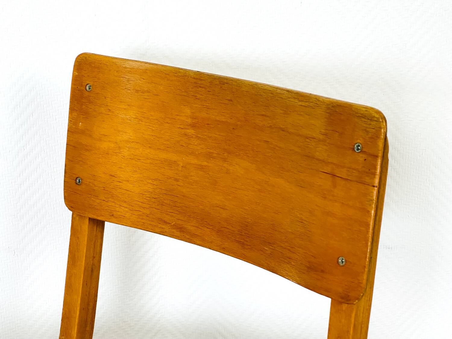 2 school chairs from the 1960s