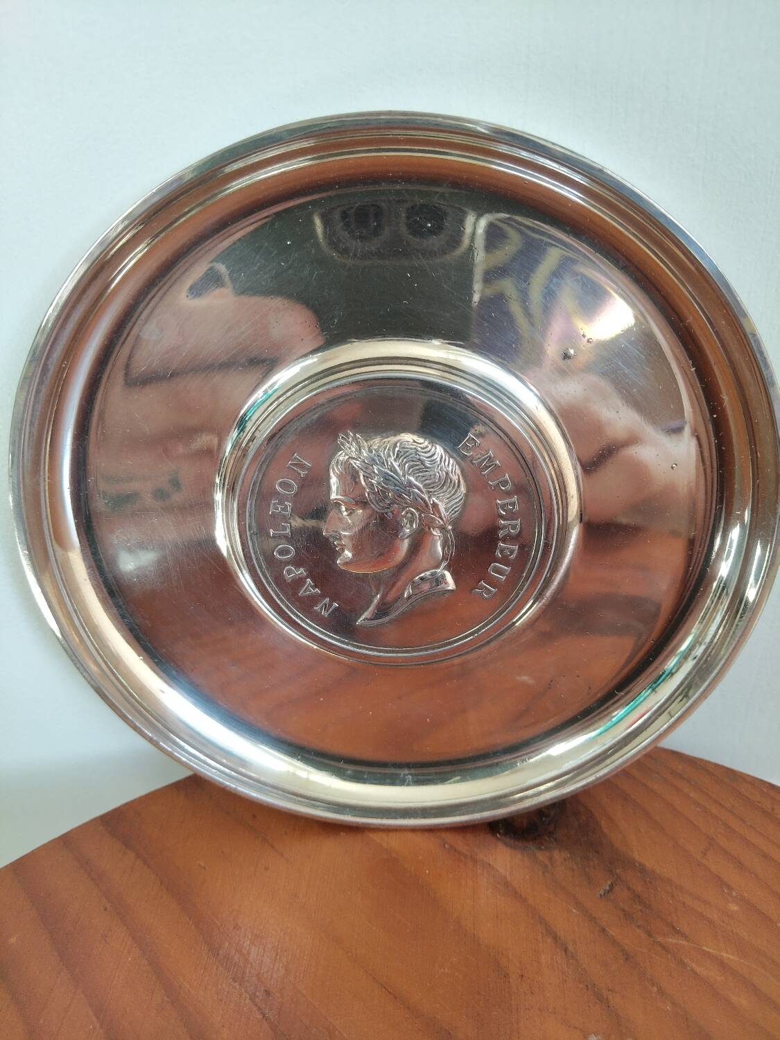 Napoleon silver-plated catchall – Christofle France