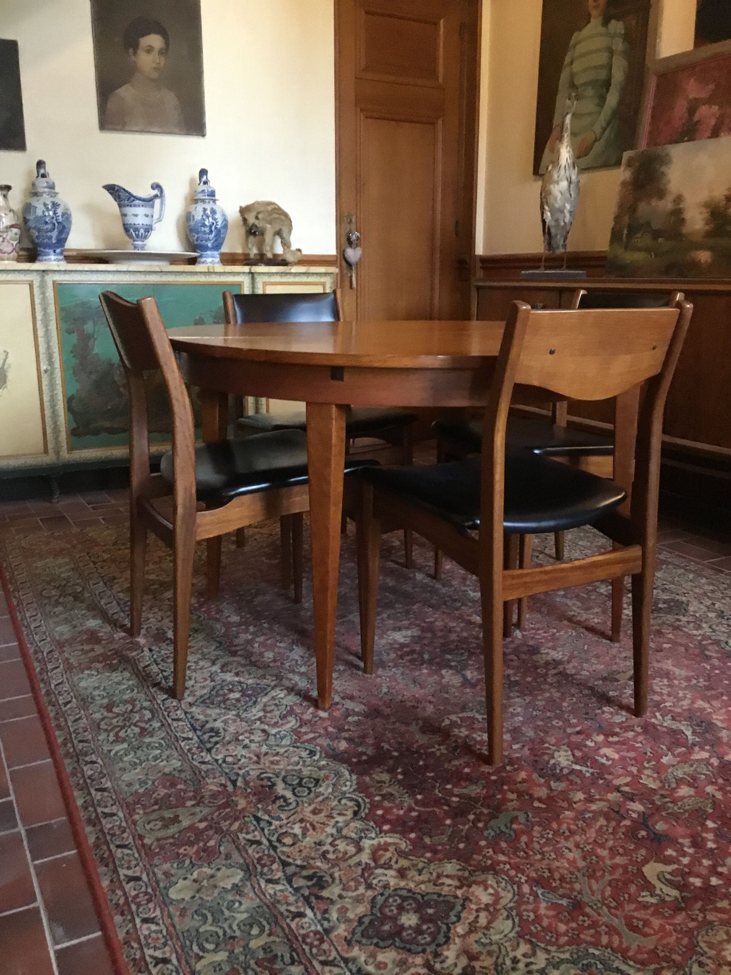 Vintage extension table