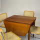 Scandinavian teak table from the 1960s.