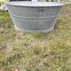 Bassine en zinc