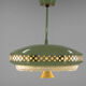 Space Age Metal Pendant by LUDIB Bratislava, Czechoslovakia, 1960s