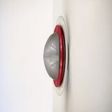 Luci Milano 'Sat 50' Flush Mount Lamp - Futuristic Design New Old Stock 80s