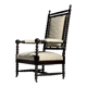 Fauteuil bobine anglais du 19ème siècle