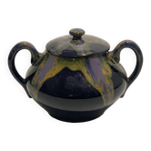 Ceramic sugar bowl with lid