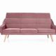 Sofa MANDAL pink, Scandinavian design