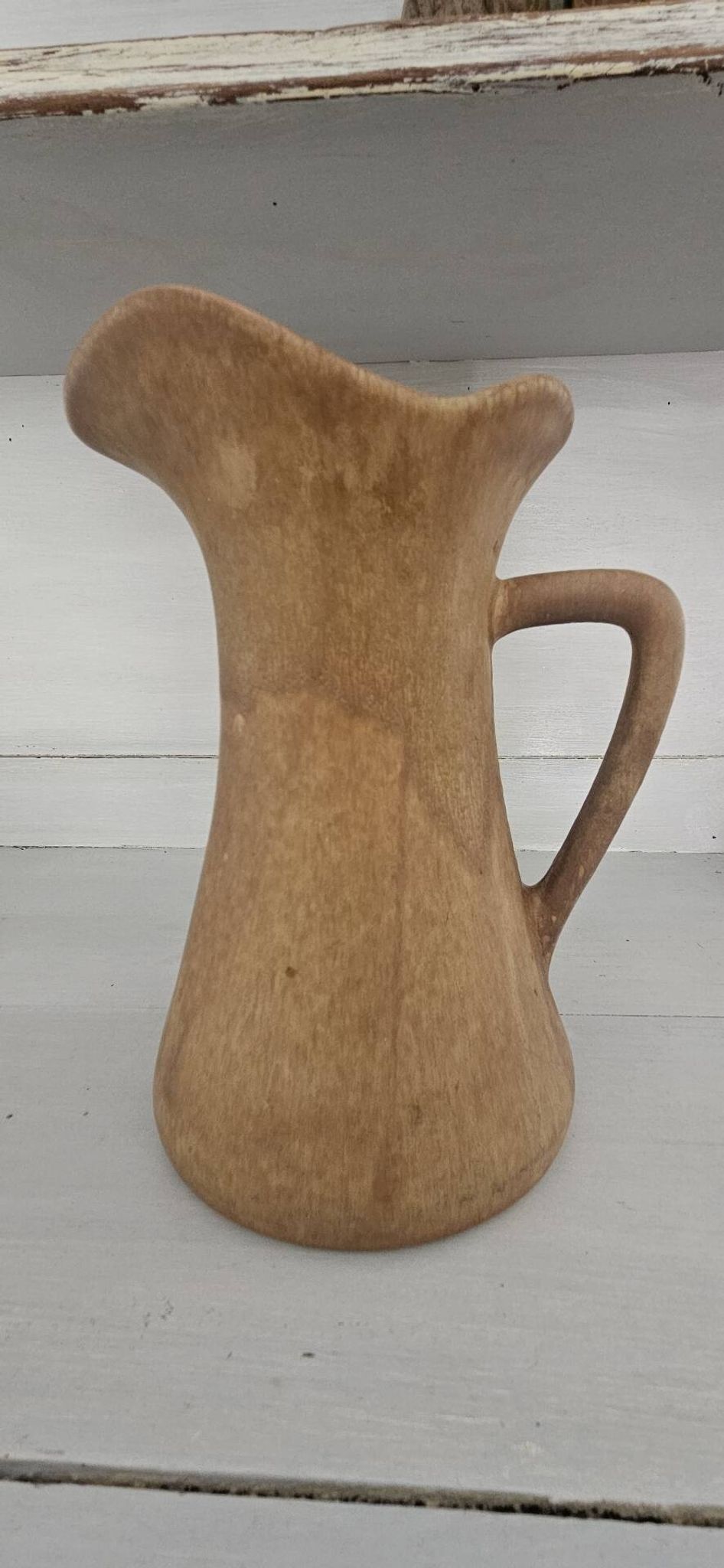 Vintage handmade stoneware jug