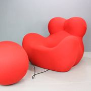 "Big Mama" Up 5+6 Chair and ottoman By Gaetano Pesce For B&B Italia