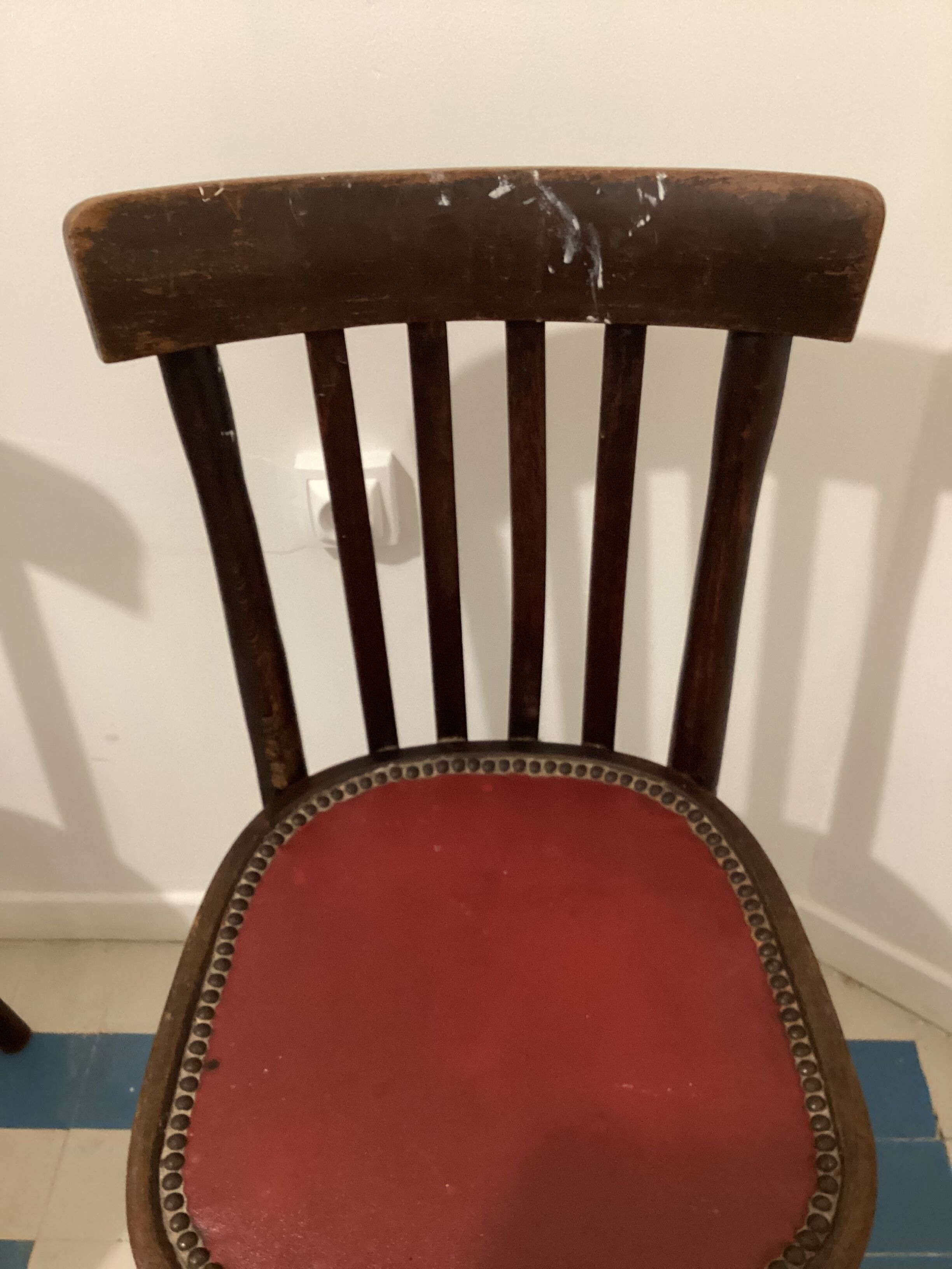 Set of 2 vintage bistro chairs 1930s 1940s