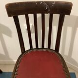Set of 2 vintage bistro chairs 1930s 1940s