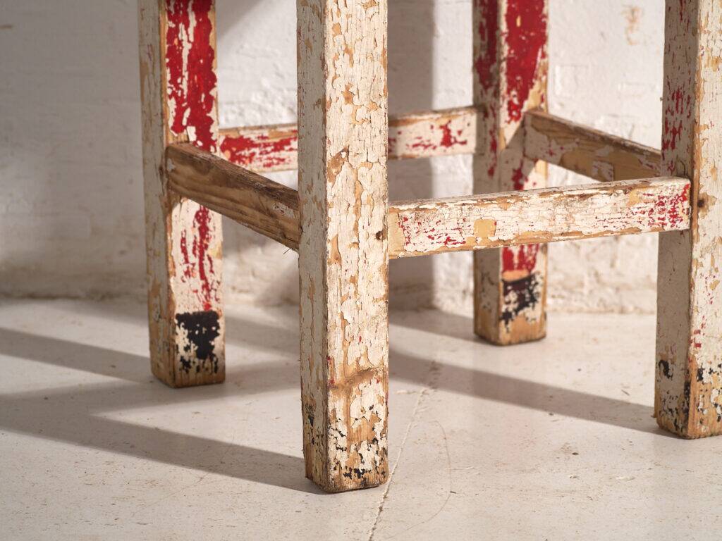 Antique pine bedside tables – Central Europe, circa 1940 #11
