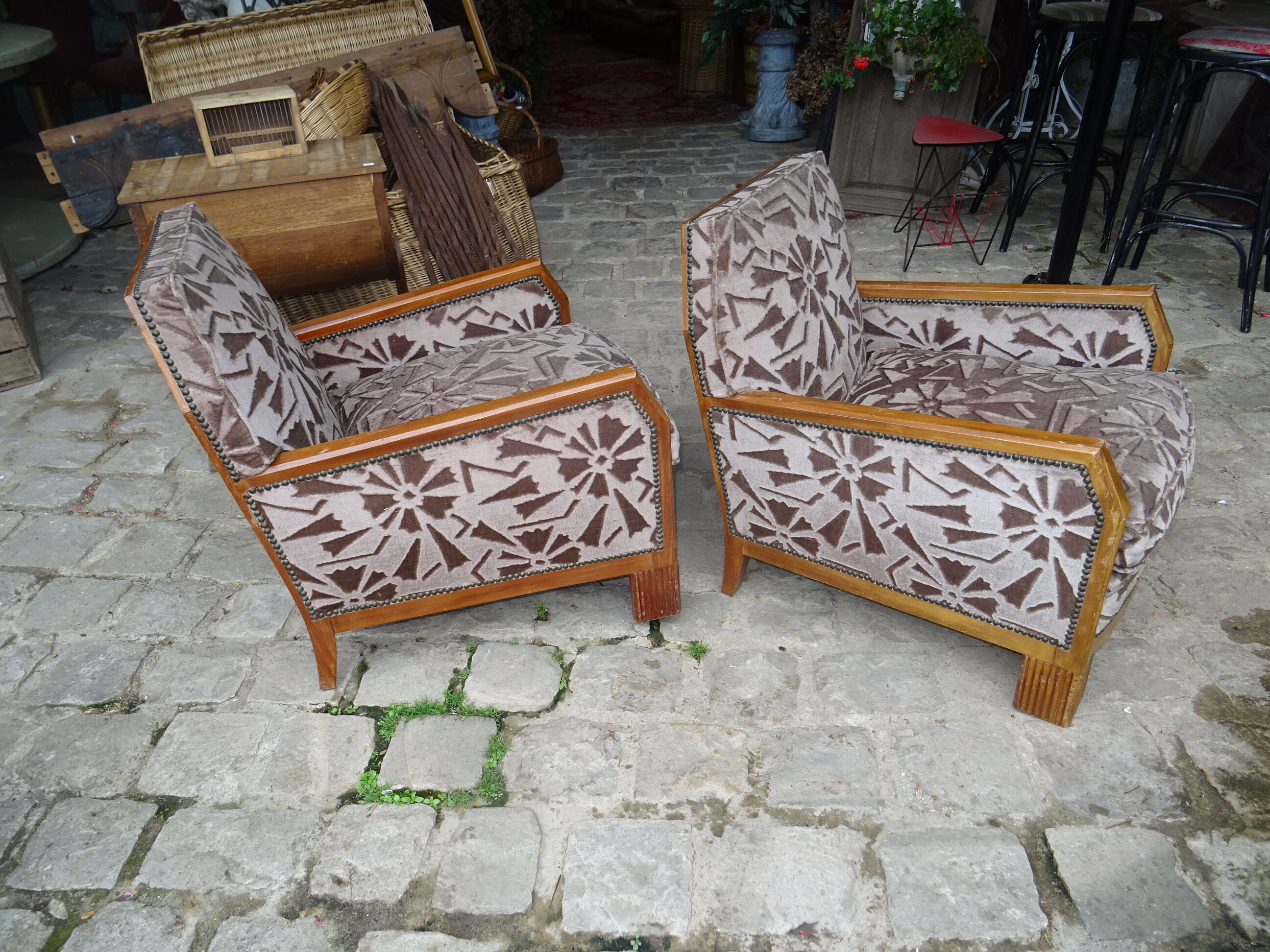 Armchairs from the 1930s