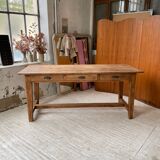 Oak island farmhouse table 2m