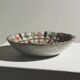 Stoneware bowl with chamotte by Fernande Kohler, Vallauris, around 1960.