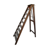 Escabeau de peintre ancien en bois