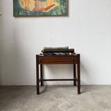 Jacques Hauville bedside table Roche Bobois mahogany