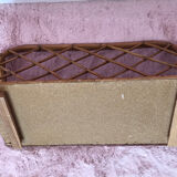 Etagere en rotin vintage