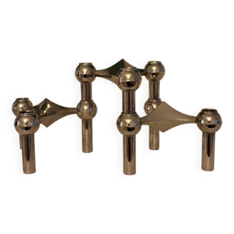 Set of 3 Nagel Fabric Candle Holders