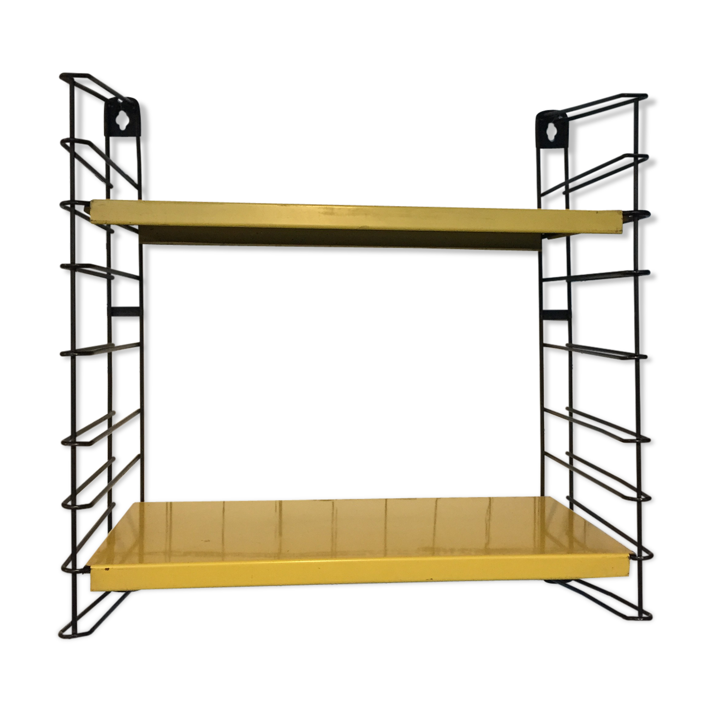 Yellow shelf Romado, Holland, 1960