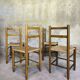 Set of four vintage chairs