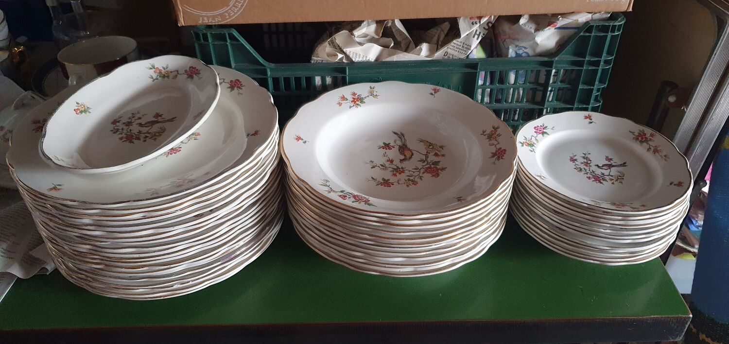Sarreguemines tableware