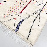 Tapis berbère marocain coloré Azilal 2,50x1,41m