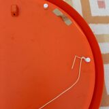 Vintage 1970 orange plastic mirror Salc