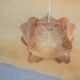 Suspension scandinave vintage bois et fil