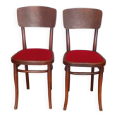 Paire de chaises Thonet.