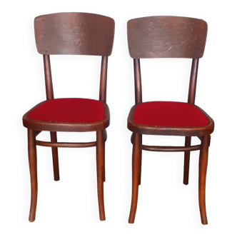 Paire de chaises Thonet.