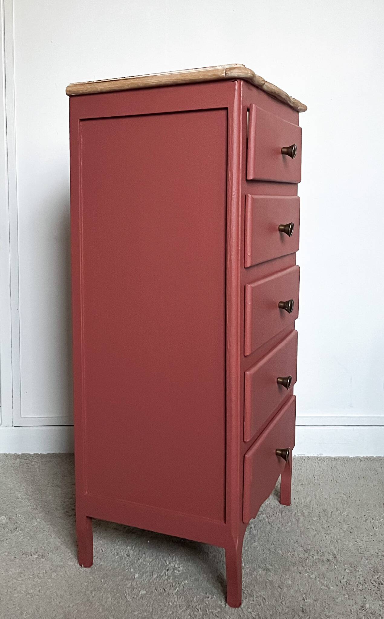 Vintage terracotta chiffonier weekly