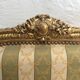 Queen's chair in gilded wood Louis XVI style