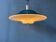 Suspension Space Age OVNI soucoupe volante bleue