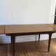 Vintage Scandinavian teak dining table, 1960s