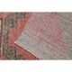 Vintage Turkish Hand-Knotted Wool Cotton Red Runner Rug 85x386