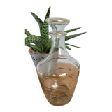 Small glass bottle with gold edges