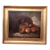 Hst painting still life basket of overturned fruit 19th - 20th century