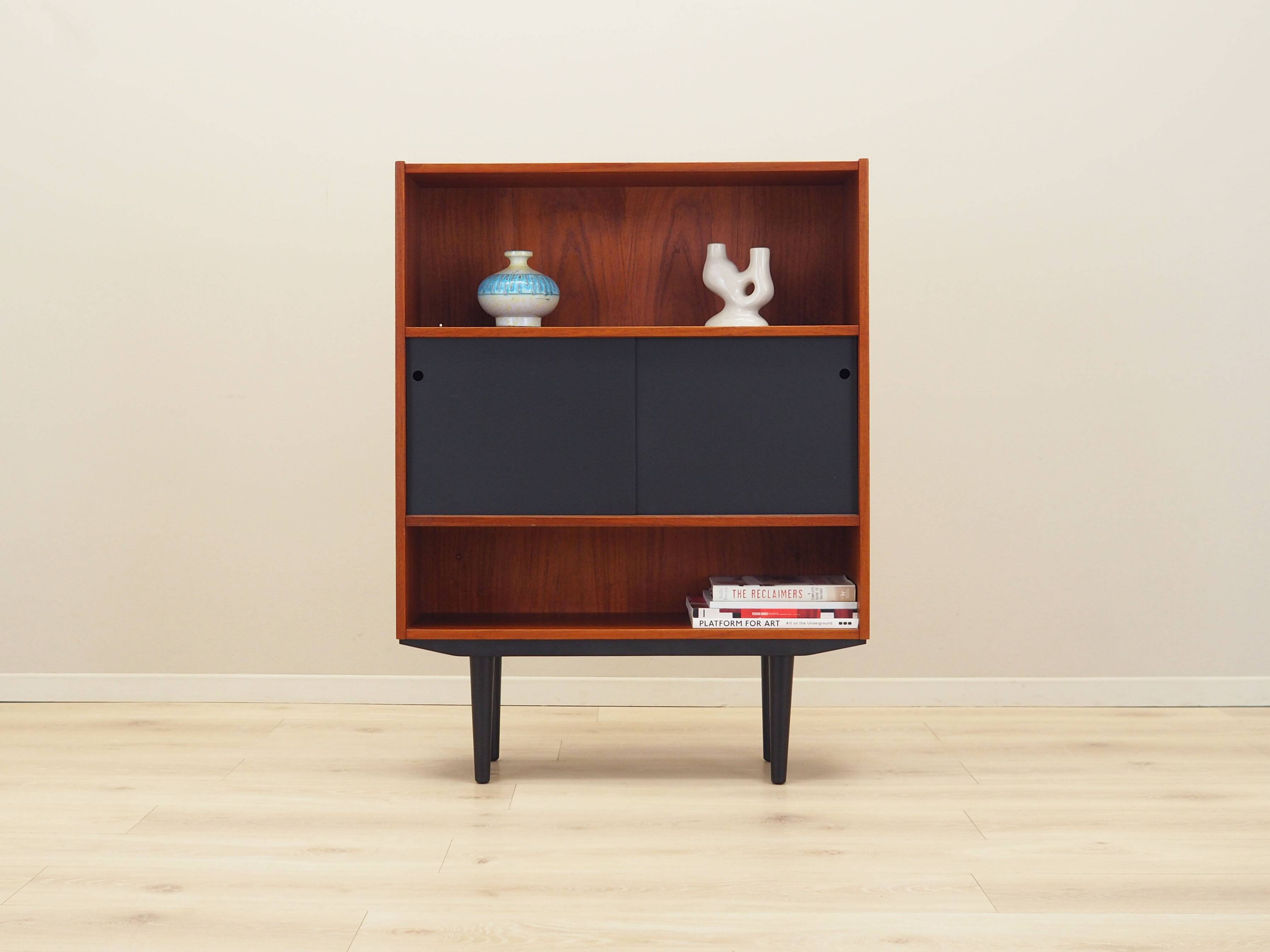 Teak bookcase, Danish design, 1970s, production: Denmark