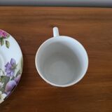 Porcelain Coffee Cup Bill Goldsmith Limoges "Victoria"