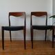 Pair of Scandinavian teak chairs by Niels O. Moller circa 1950