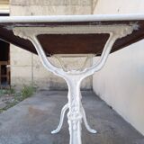 Old garden table